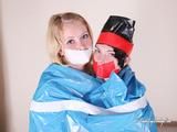 [From archive] Sasha Swift & Christina Clark - Trash Bag Dressed Duo 03