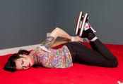 Fetisha in Hightop Hogtie