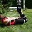 Katarina Blade Hogtied Outdoor