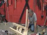 Floor pillory or pastern dismantled and easy to hide construction manual
