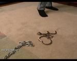 DVD (bg-13) Sabrina in steel and handcuffs