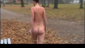 nude in the park