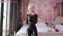 Xiaomeng Latex Doll Vibrated Breathplay