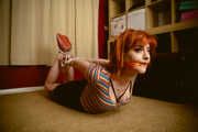 1234 Amber in Streetwear Hogtie