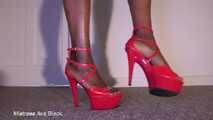 High heel JOI