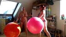 Bouncy ball fun for two