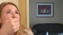 Closet Captive! Hotel Maid Ashley Lane is left Bound and Gagged