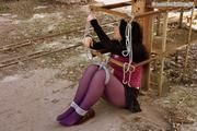 Jasmin - Tied up in the ruins 3