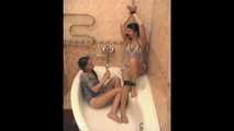 Ole Lykoile & Rozanka – Wet bondage fun in the shower (video)