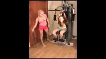 Ole Lykoile & Ricci - Lesbian girlfriends find the best way to work out together (video)