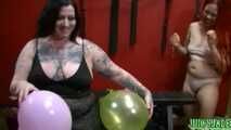 2 Girls: Balloon Fun with Jasmine Jade and Amara Zane 