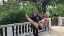 Sensual bondage at the pool - Part 2