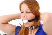 GG01 - Kim gagged and collared