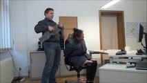 Video request Laura - raid in the office Part 1 of 5