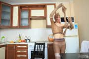 Pantyhose encasement with Lana (172 images)