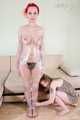 Morrigan & Valeria Ross - Morrigan is overhead mummified and worshipped by Valeria Ross