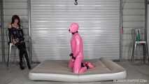 Pink Rubber Gimp Part1