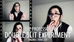 The Professor - Double Slit Experiment (JOI for Vagina Owners)