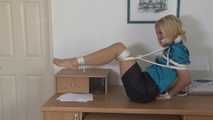 Briella's Office Bondage - Briella Jaden