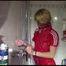 Get 2 Archive Videos with Sonja enjoying Bondage in her shiny nylon Rainwear