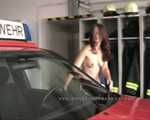 naked at the firefighters