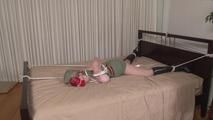 Military Stress Test - Bed Bondage Orgasm for Lorelei