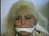 BLONDE BOMBSHELL TRACY IS SPONGE STUFFED AND CLEAVE GAGGED (D36-8)