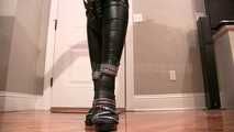 Latex Biker Legs