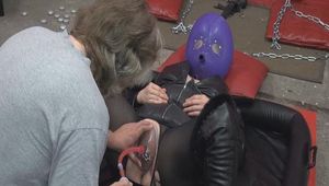 Inflation mask vacuum suction to Piercing pussy part3 