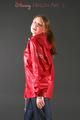 Anastasia posing in a foto studio wearing supersexy rainwear (Pics)