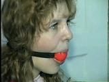 19 Yr OLD SINGLE MOM CLEAVE, BALL & HAND-GAGGED WHILE BOUND IN CHAIR (D33-1)