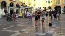 Bondage in Public • Mallorca: Plaça Major