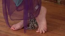 BigTit Barefoot Harem Slave Lorelei - Part 1 - Stocks Chains Manacles