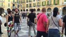 Bondage in Public • Mallorca: Plaça Major