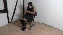 Jasmin toweltied to chair 2/2