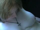 Ann Marie 18 yo. redhead shows her handjob skills  IPOD version