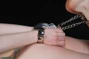 Hogtied in Irish 8 cuffs