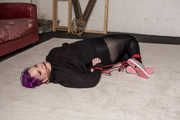 Roxie in Hogtied in Black