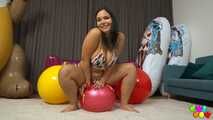 1079 Sofia and the 5 bouncing balls