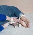 Emerald in Barefoot Jeans Hogtie