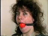 BALL-GAGGED & DROOLING WIDE EYED AMBER (D10-8)