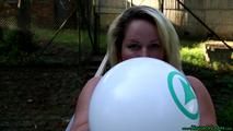 Blow2Pop some promotional balloons