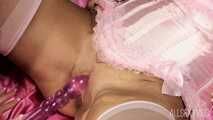   3 Horny Fairies Play With A Double Ended Dildo