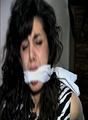 35 YEAR OLD ITALIAN HAIRDRESSER GETS CLEAVE GAGGED, MOUTH STUFFED WITH PANTIES, HANDGAGGED, OTM GAGGED, BLINDFOLDED WHILE TIGHTLY TIED TO A CHAIR (D71-14)