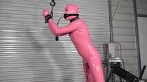 What a mean release from Chastity - Pink Gimp 4 