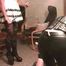 Sissy TV Gina and Mistress Nycky torment the pig