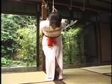 Rope Bondage, Hanging, Gagging, Tied up Orgasm and Hot Wax Torture for Innocent Japanese Beauty