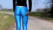 My blue leggings - part 2
