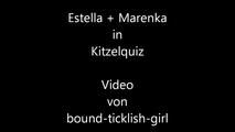 Marenka and Estella - tickle quiz part 4 of 4