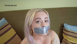 Eden Bound and Gagged In Tape